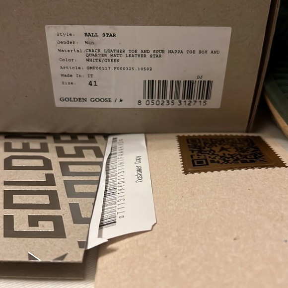 COPY - Golden Goose Ball Star Sneakers. Mint condition with box and authenticit… - Picture 4 of 8